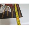 Image 36 : Qty 4 Chinese Peasant Paintings, Maker's Mark 21.5" x 15.5"