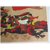 Image 6 : Qty 4 Chinese Peasant Paintings, Maker's Mark 21.5" x 15.5"