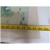 Image 9 : Chinese Art, Painting Lotus Blossom w/Bees Maker's Mark 22" x 17"