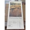 Image 1 : Poster, "Places in the Past" Bishop Museum 1987 15.5" x 34"