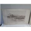 Image 2 : Qty 4 Prints, 2 St Johns College Auckland, 2 Asian Bird & Floral