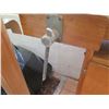 Image 2 : Wooden Work Bench, 2 Door Cabinet & 5 Drawers, 53" x 15.5" x 34.5"