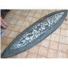 Image 1 : Solid Wood Carved Tray  20" x 84"