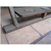 Image 8 : Chinese Wooden Bench, Carved Arms, Foot Step Connected 48" x 17" x 34.5" H