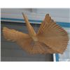 Image 1 : Wooden Hanging Mobile, Carved Duck w/ Fan Wings