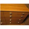 Image 3 : Wood Dresser w/ 10 Drawers 58.5" x 19.5" x 35" H