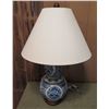 Image 1 : Chinese Porcelain Lamp, Blue/White Ralph Lauren