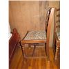 Image 17 : Wooden Desk w/2 Chairs, 3 Drawers Upholstered Seats, Electric Plug, Pen Holder, Green Tiki Necklace,