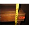 Image 21 : Wooden Desk w/2 Chairs, 3 Drawers Upholstered Seats, Electric Plug, Pen Holder, Green Tiki Necklace,
