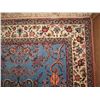 Image 2 : Persian Rug, Floral Blue/White/Peach/Pink/Red 60" x  96"