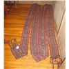 Image 1 : Woven Tapestry Sash, Red/Black/Cream, Richard Pointon 415" Long