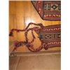 Image 2 : Woven Tapestry Sash, Red/Black/Cream, Richard Pointon 415" Long