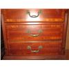 Image 9 : Wooden Bed Stand, 2 Drawers (Matches Bed) 27" x 16" x 29.5" H