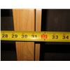 Image 9 : Glass Door Cabinet w/ 4 Shelves, Composite Wood  31.5" x 12" x 60" H