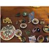 Image 10 : Native Canadian Indian Basket 3" Tall, Misc Souvenir Pins