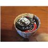 Image 14 : Native Canadian Indian Basket 3" Tall, Misc Souvenir Pins