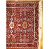 Image 2 : Persian Rug, Geometric Red/White/Blue/Beige 40" x 55"