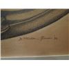 Image 8 : Framed Art, Graphic Pencil Drawing, Signed Malcom Benham New Zealand 41.5" x 31"