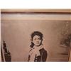 Image 2 : Framed Art, Sepia Photo Ka‘iulani ?  (Water Damage)