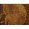 Image 8 : Fiber Art, Kangaroo Family Painted on Wood 25.5" x 30"