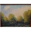 Image 2 : Framed Art, Oil Landscape Painting in Ornate Golden Frame 22" x 26.75"