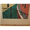 Image 11 : Qty 2 Framed Art,  Black/White Drawing Limited Edition Signed Ralph Fabri, Buildings Print  Signed