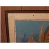 Image 2 : Framed Art, "Music in Space" Print, Limited Edition Signed Matt Cabot (Water Damage) 25" x 19.5"