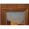 Image 2 : Framed Art, Landscape Painting, Desert Path Signed a Benais 17.5" x 23.75"