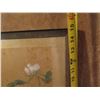 Image 8 : Framed Art, Bird & Floral Print 17.5" x 15"