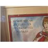 Image 3 : Framed Art, Shadow Box Frame w Print , Woman w/Traditional Dress 16" x 20.5"