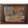 Image 2 : Qty 2 Framed Art, Kapa Encased in Glass
