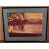 Image 1 : Framed Art, Landscape Photo 14" x 11.5"