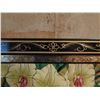 Image 8 : Framed Art, Orchid & Butterflies w/Black Ornate Frame Chinese Characters 24" x 32"