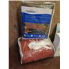 Image 8 : Qty 6 Home Accessories, 2- Coolaroo Shade Sail, Wood Hangers, Cooking Mesh, LED Candle Set, CKTL Sha