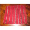 Image 2 : 3 Panel Tapestry Pillowcase, Geometric Red/Orange/White/Black 17" Square