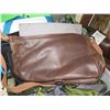 Image 2 : Plastic Tub w/ Misc Bags, Leather & Canvas Bags