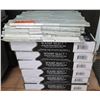 Image 1 : Qty 5 Glass & Stone Mosaic Wall Tiles, White/Clear 5/Box 12" x 14"