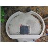 Image 2 : Decorative Rain Barrel, Gray 42" Tall