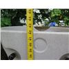 Image 8 : Decorative Rain Barrel, Gray 42" Tall