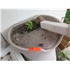 Image 2 : Decorative Rain Barrel, Gray 42" Tall