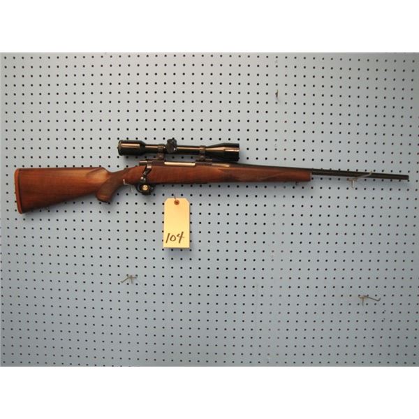 Ruger M77, bolt action, 270 win, floor plate, Bushnell 4x40 scope