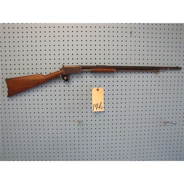 Winchester model 90, pump-action, 22 long, hex Barrel, date of manufacture 1924
