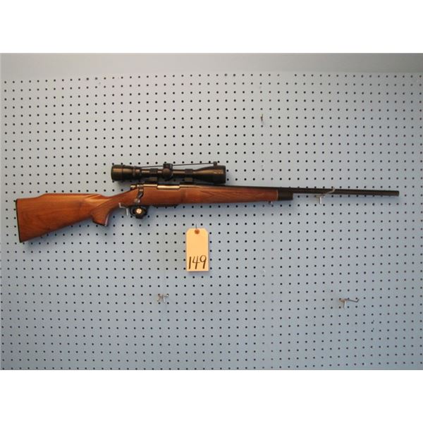 Remington model 700, bolt action, 22-250, Kwik klip magazine conversion, Swift 3 - 9 by 40 scope