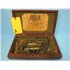 Image 1 : ANTIQUE:  Dueling Pistol Set of 2 Richards single shot boxlock, approx .45 cal  with folding trigger