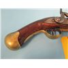 Image 2 : ANTIQUE:  British Sea Service converted percussion pistol. (1716/77) 57 caliber made by Tower Arms c