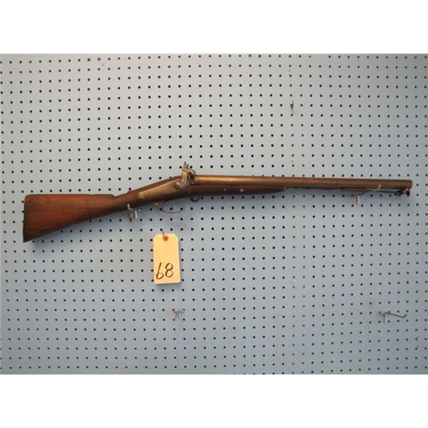 A scarce .75 D/B Percussion Carbine to the Scinde Irregular Horse, 20" barrels, swivel rammer hinged