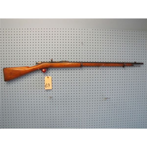 Berdan No. 2 Model 1870 rifle, caliber 10.7x58R Russian, dated 1881, serial #12XXX, Izhevsk factory,