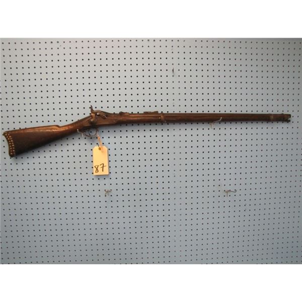 1873 u.s. Springfield Cadet rifle, 45-70, 29 and a 1/2 inch barrel, dated 1875, Brass Tack