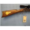 Image 2 : Bell 50 calibre muzzleloader, Tasco Pronghorn scope, see through scope rings, double set triggers,