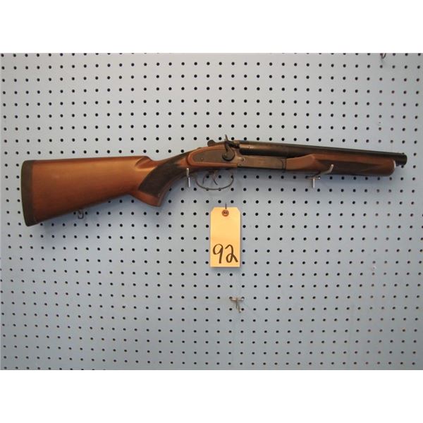 Norinco JW2000, double barrel, 12ga 3" exposed hammers, 12" barrels